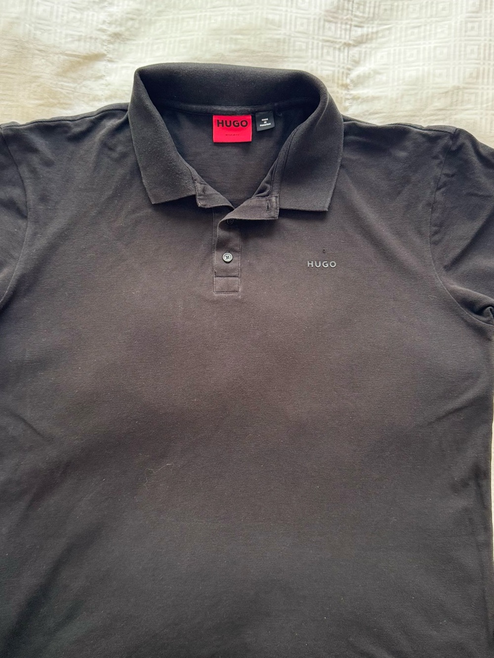Hugo Boss Black Polo with Subtle Chest Logo